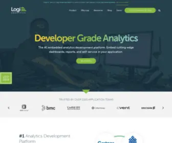 Logianalytics.co(Logi analytics) Screenshot
