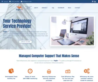 Logic-IT.net(Provides Managed Computer Support Services) Screenshot