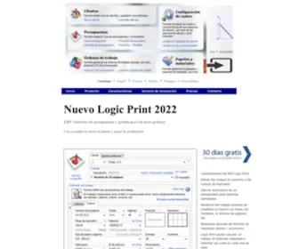 Logic-Print.com(LOGIC PRINT) Screenshot