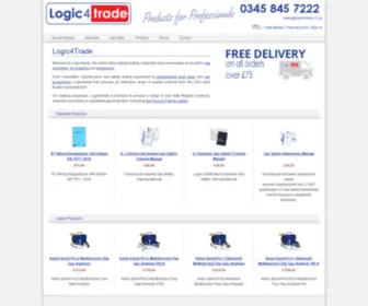 Logic4Trade.co.uk(LCL Awards Manuals & Gas Safe Register Products) Screenshot
