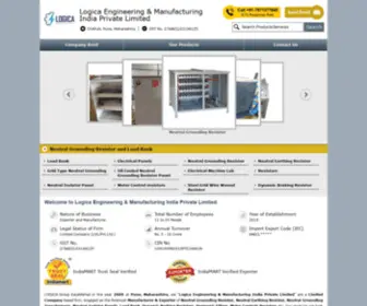 Logicaengineering.com(Logica Engineering & Manufacturing India Private Limited) Screenshot