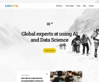 Logicai.io(Machine Learning and Data Science consulting) Screenshot