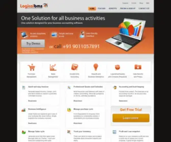 Logicalbms.com(Single solution for all accounting needs of your organization) Screenshot