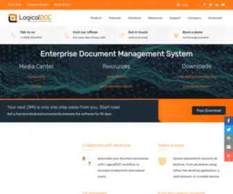 Logicaldoc.us(Enterprise Document Management Software) Screenshot