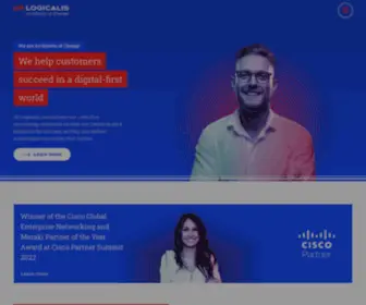 Logicalis.com(Digital Managed Services for Sustainable Business Outcomes) Screenshot