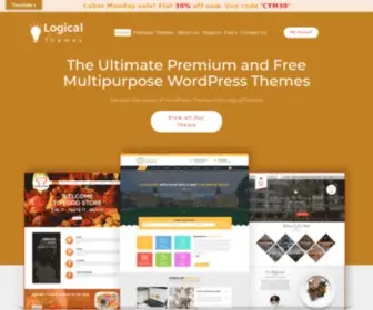 Logicalthemes.com(Logical Themes) Screenshot