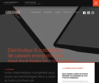 Logicash.be(Caisses enregistreuses) Screenshot