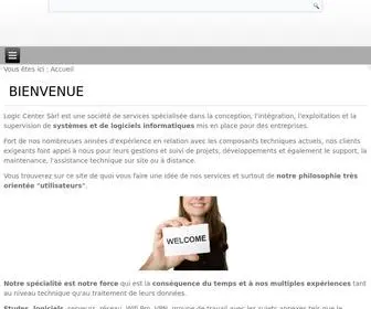 Logiccenter.ch(Accueil) Screenshot