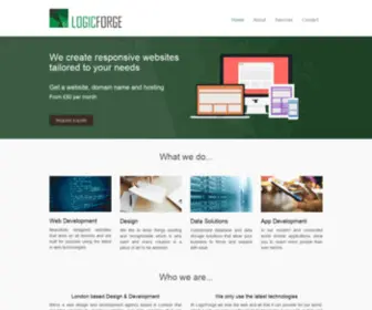 LogicForge.co.uk(Web Design & Development) Screenshot