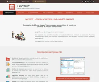 Logiciel-Avocat.fr(Lawyer'it) Screenshot