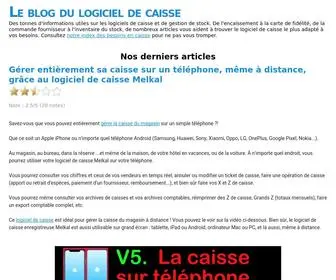 Logiciel-Caisse.org(Caisse'Mag ) Screenshot