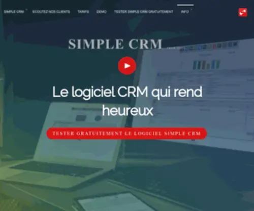 Logiciel-CRM.be(Logiciel CRM) Screenshot