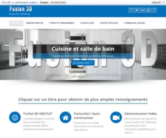 Logicieldecuisine.com(Fusion 3D) Screenshot