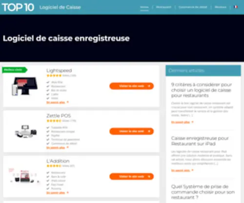 Logiciels-Caisse.fr(Logiciel de caisse) Screenshot