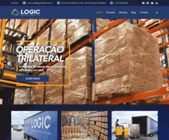 Logiclogistica.com.br(Logic) Screenshot