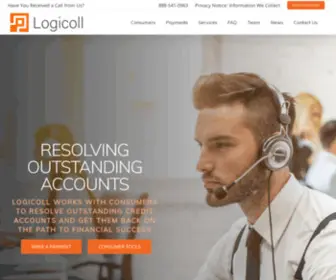 Logicoll1.com(A professional and experienced debt collection company) Screenshot