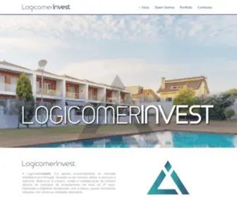 Logicomerinvest.pt(LogicomerInvest home) Screenshot