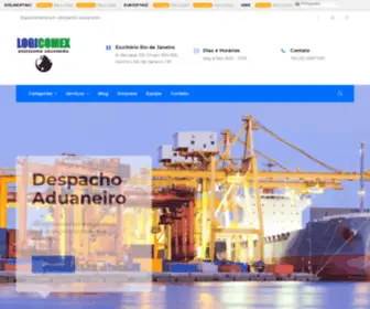 Logicomex.com.br(Despachante Aduaneira) Screenshot