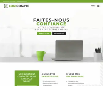 Logicompte.com(Accueil) Screenshot