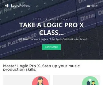 LogicProhelp.com(Logic Pro Community Forum) Screenshot
