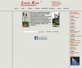 Logicrailtech.com(Signal circuits) Screenshot