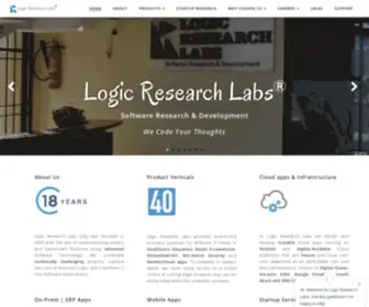 Logicresearchlabs.com(Logic Research Labs) Screenshot