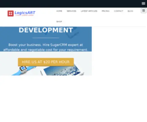 Logicsart.com(Coding tips and tricks in php) Screenshot