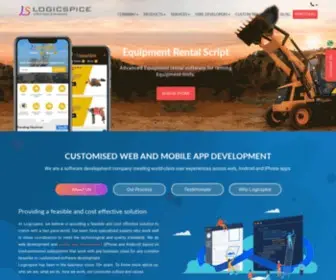 Logicspice.com(Mobile app Development company) Screenshot