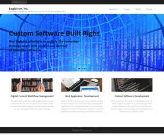 Logictran.com(Logictran, Inc) Screenshot