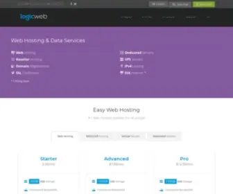 Logicweb.com(Web Hosting with cPanel & SSD Standard) Screenshot
