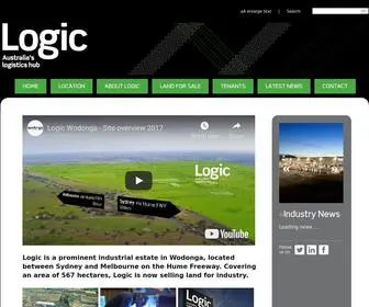 Logicwodonga.com.au(Australia's logistics hub) Screenshot