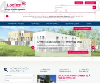 Logiest.fr(Accueil) Screenshot