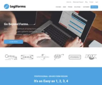 Logiforms.com(Online Form Builder) Screenshot