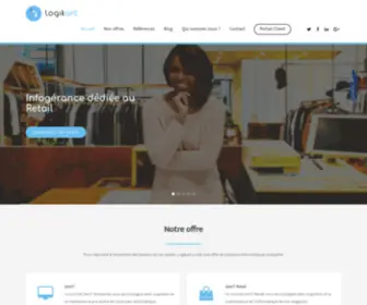 Logikart.com(Solutions informatiques pour le retail) Screenshot