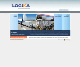 Logikatransportes.com.br(Logika Transportes) Screenshot