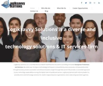Logiksavvysolutions.com(Logiksavvysolutions) Screenshot