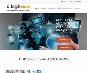 Logikview.com(LogikView Analytics Logik ViewLogik View) Screenshot