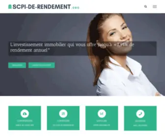 Logimmo.org(Tout sur les SCPI de rendement pour bien investir) Screenshot