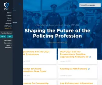 Login-INC.com(Shaping the Future of the Policing Profession) Screenshot