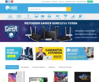 Login.com.br(Computadores e Acessórios) Screenshot