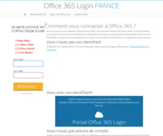 Login365.fr(Office 365 Login Microsoft) Screenshot