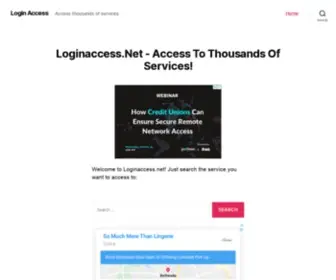 Loginaccess.net(Loginaccess) Screenshot