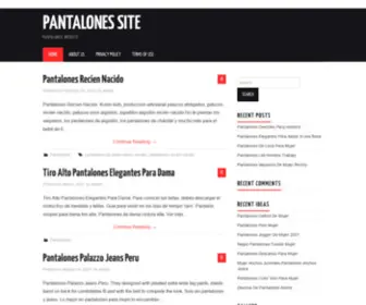 Loginadmin.site(Pantalones Site) Screenshot