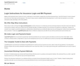 Loginbillpayment.com(loginbillpayment) Screenshot