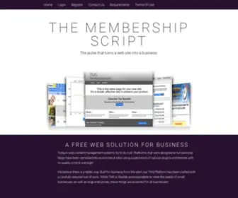Loginfrequencymarketing.com(The Membership Script) Screenshot
