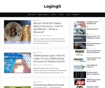 Logingit.com(Visa) Screenshot