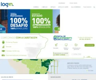 Loginlogistica.com.br(Log-In Logística Intermodal) Screenshot