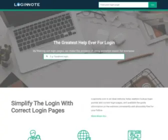 Loginnote.com(Your Ultimate Destination for Technology News and Insights) Screenshot
