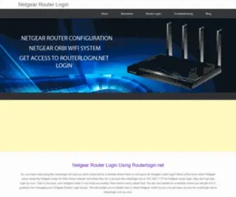 Loginrouterlogin.net(Netgear Router Login) Screenshot