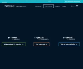 Logintrans.com.pl(Platforma Logistyczna) Screenshot